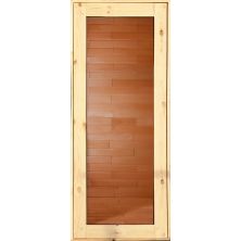 Двери для бани и сауны ПО-14 Бронза (Осина)