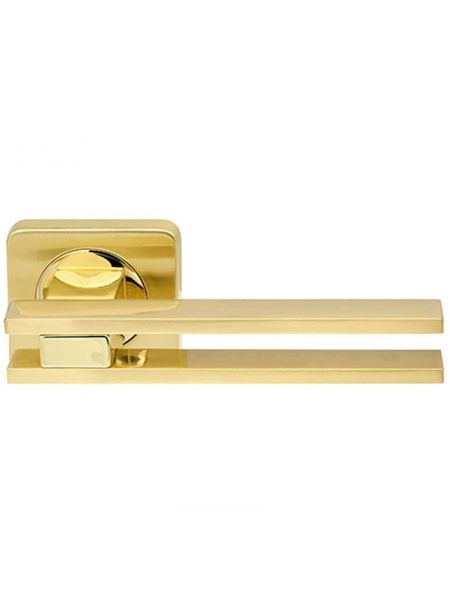 Дверная ручка Armadillo BRISTOL SQ006-21SG/GP-4 (Матовое золото/золото)