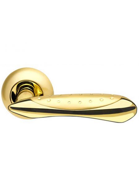 Дверная ручка Armadillo Corvus LD35-1SG/GP-4 (Матовое золото/золото)