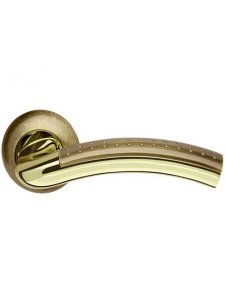 Дверная ручка Armadillo Libra LD26-1AB/GP-7 (Бронза/золото)