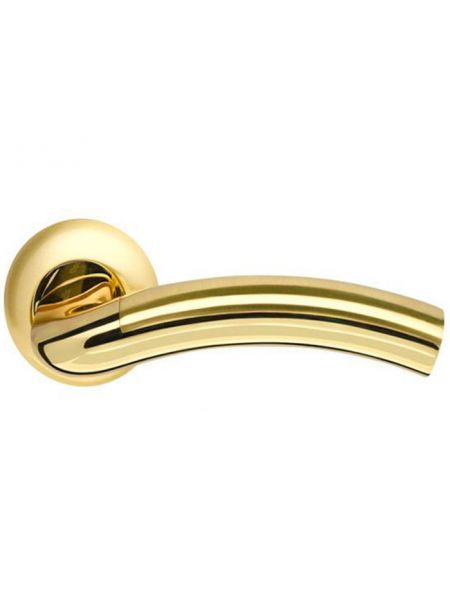 Дверная ручка Armadillo Libra LD27-1SG/GP-4 (Матовое золото/золото)