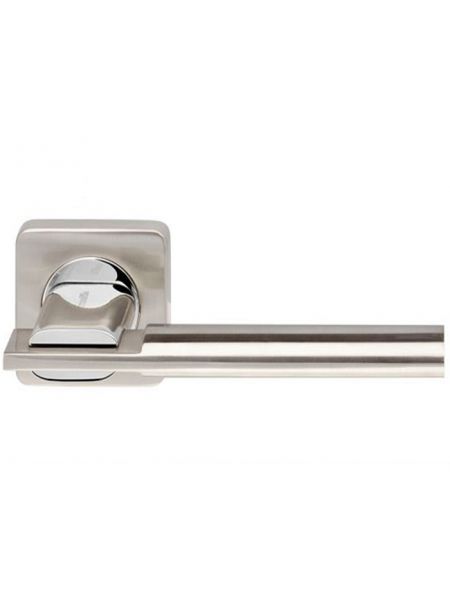 Дверная ручка Armadillo Trinity SQ005-21SN/CP-3 (Матовый никель/хром)