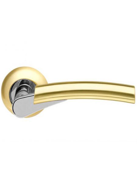 Дверная ручка Armadillo Vega LD21-1SG/CP-1 (Матовое золото/хром)