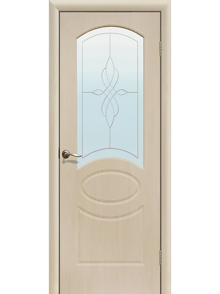 Межкомнатная дверь ПО Версаль (Беленый дуб)