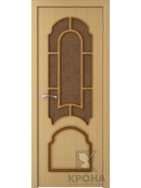Межкомнатная дверь Крона ПО Соната (Дуб)