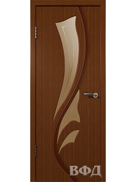 Межкомнатная дверь ВФД Лилия 5ДО2 (Макоре)