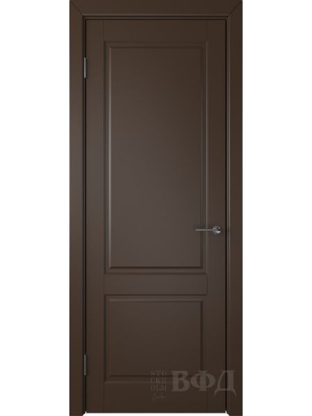 Межкомнатная дверь ВФД Доррен 58ДГ05 (Шоколадная эмаль)