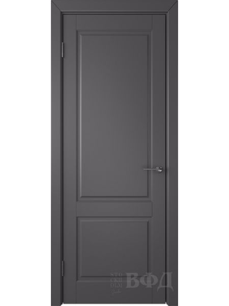 Межкомнатная дверь ВФД Доррен 58ДГ06 (Графит эмаль)