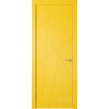 Межкомнатные двери ВФД Флитта 26ДГ08 (Желтая эмаль)