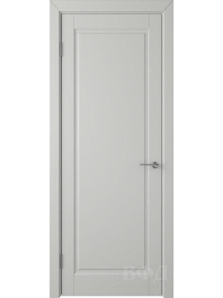Межкомнатная дверь ВФД Гланта 57ДГ02 (Светло-серая эмаль)