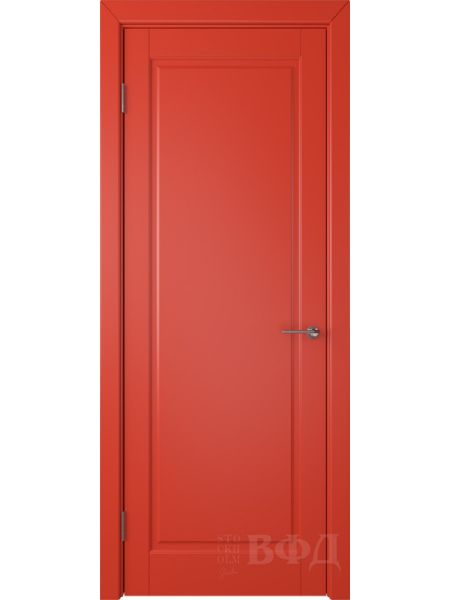 Межкомнатная дверь ВФД Гланта 57ДГ07 (Красная эмаль)