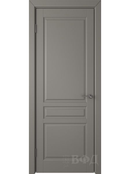 Межкомнатная дверь ВФД Стокгольм 56ДГ03 (Темно-серая эмаль)
