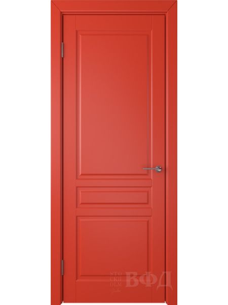 Межкомнатная дверь ВФД Стокгольм 56ДГ07 (Красная эмаль)