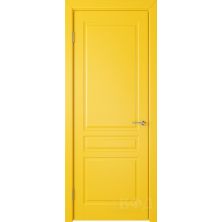 Межкомнатные двери ВФД Стокгольм 56ДГ08 (Желтая эмаль)