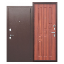 Входная дверь Ferroni - Гарда 8 мм (Медный антик / Рустикальный дуб)